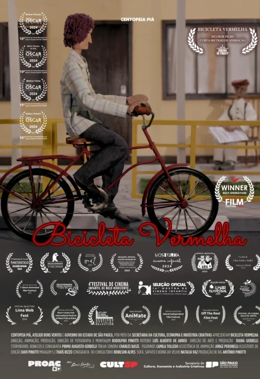 bicicleta vermelha